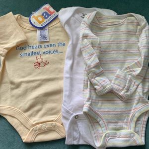 3/$25 Baby bundles Connection and Gerber indies